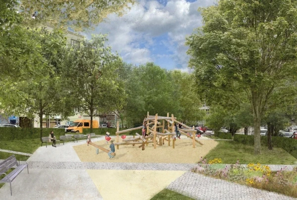 parčík vinohradská nemocnice